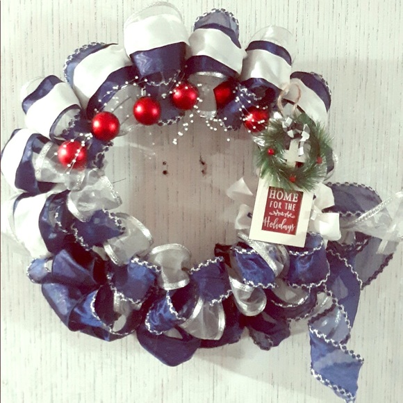 Christmas wreath home decor